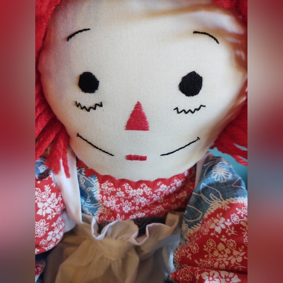Handcrafted Raggedy Ann and Andy Dolls. - Picture 3 of 5